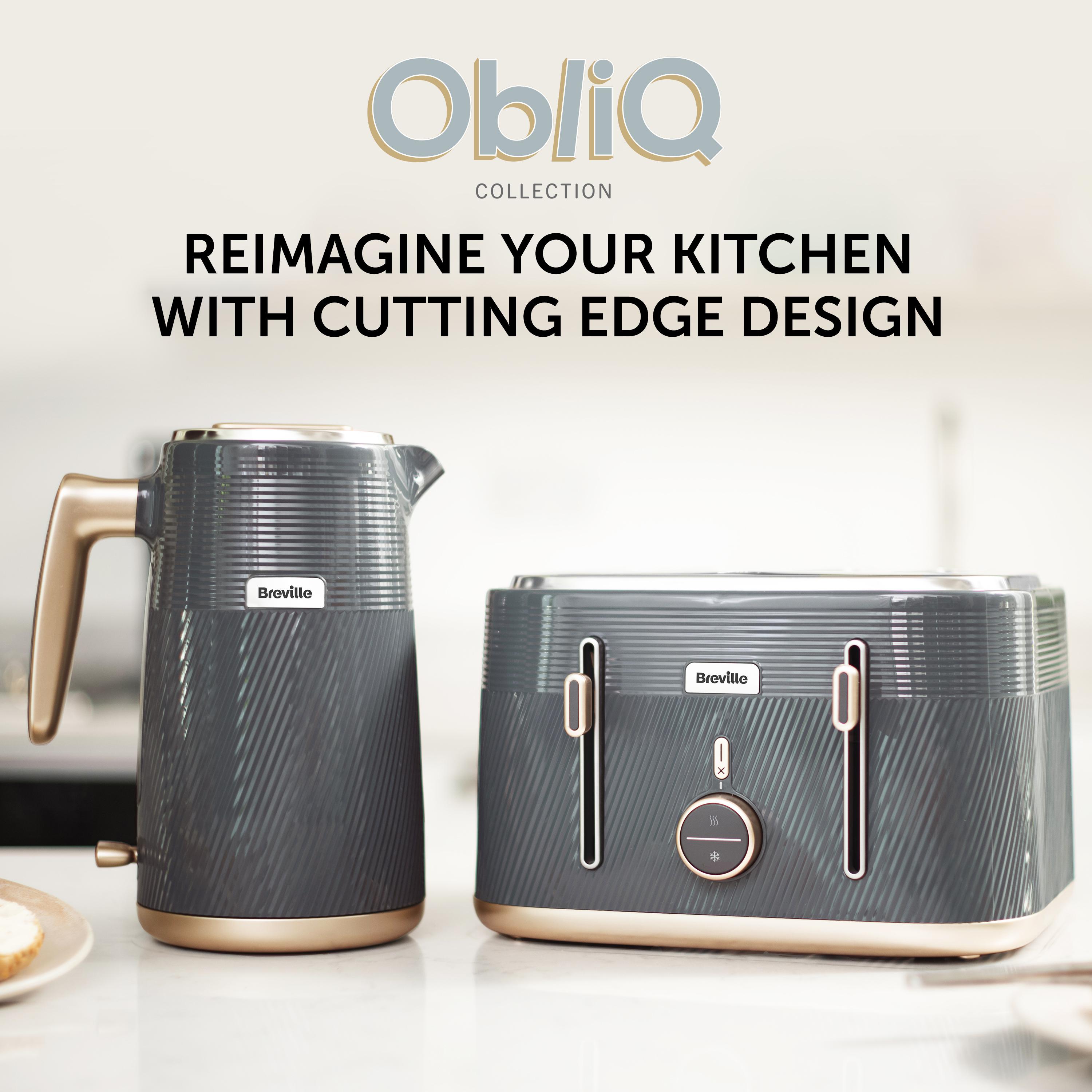 Breville VTT973 Bread Select 4Slice Toaster Temperature Control & High